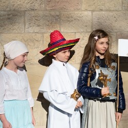 Najmłodsi mieszkańcy Kochłowic wyjątkowo uczcili Uroczystość Wszystkich Świętych