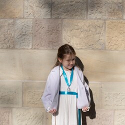 Najmłodsi mieszkańcy Kochłowic wyjątkowo uczcili Uroczystość Wszystkich Świętych