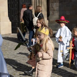 Najmłodsi mieszkańcy Kochłowic wyjątkowo uczcili Uroczystość Wszystkich Świętych