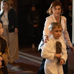 Najmłodsi mieszkańcy Kochłowic wyjątkowo uczcili Uroczystość Wszystkich Świętych