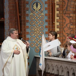 Najmłodsi mieszkańcy Kochłowic wyjątkowo uczcili Uroczystość Wszystkich Świętych