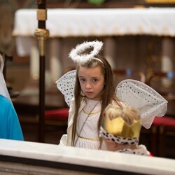 Najmłodsi mieszkańcy Kochłowic wyjątkowo uczcili Uroczystość Wszystkich Świętych