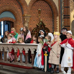 Najmłodsi mieszkańcy Kochłowic wyjątkowo uczcili Uroczystość Wszystkich Świętych