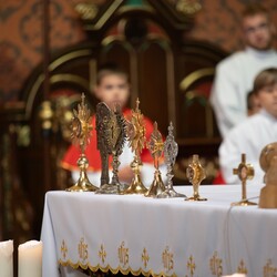 Najmłodsi mieszkańcy Kochłowic wyjątkowo uczcili Uroczystość Wszystkich Świętych