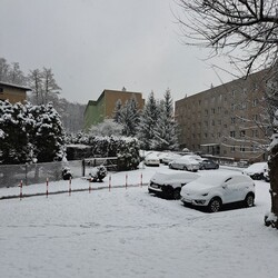 Ruda Śląska w śnieżnej odsłonie