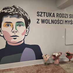 10-lecie Liceum Sztuk Plastycznych w Żorach z nadaniem imienia Marii Jaremy