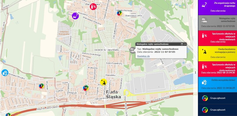 2,5 mln zagrożeń naniesionych na policyjnej Krajowej Mapie Zagrożeń Bezpieczeństwa