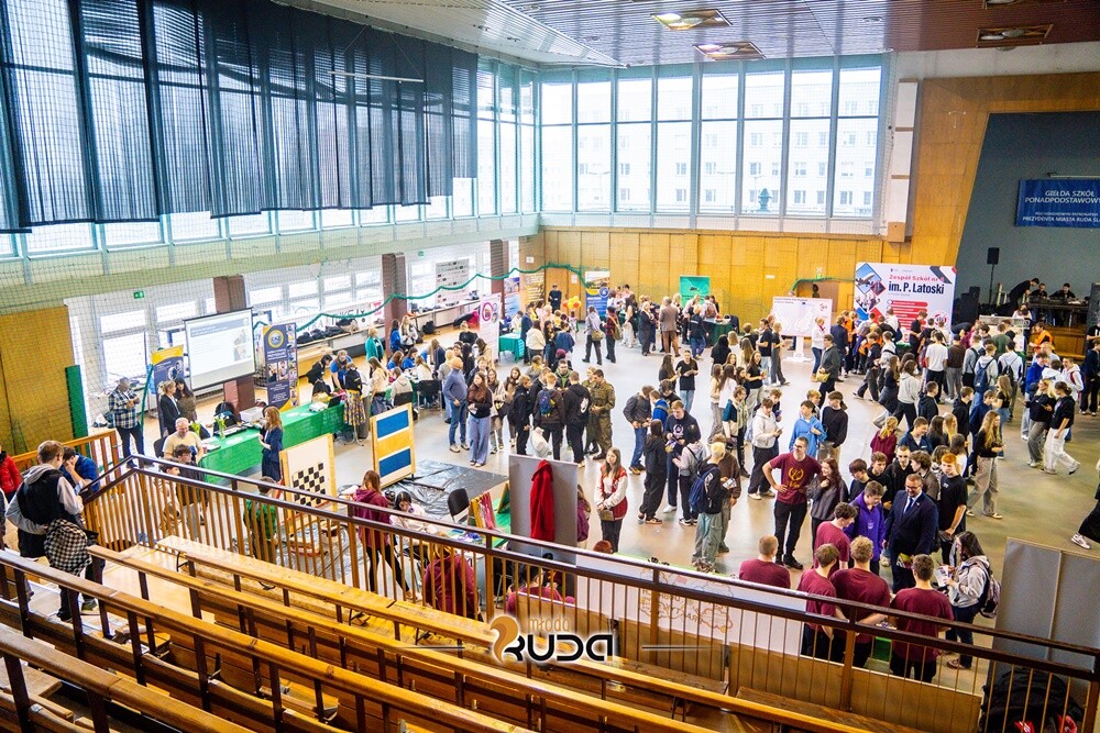 26. Giełda Szkół Ponadpodstawowych. / fot. Młoda Ruda