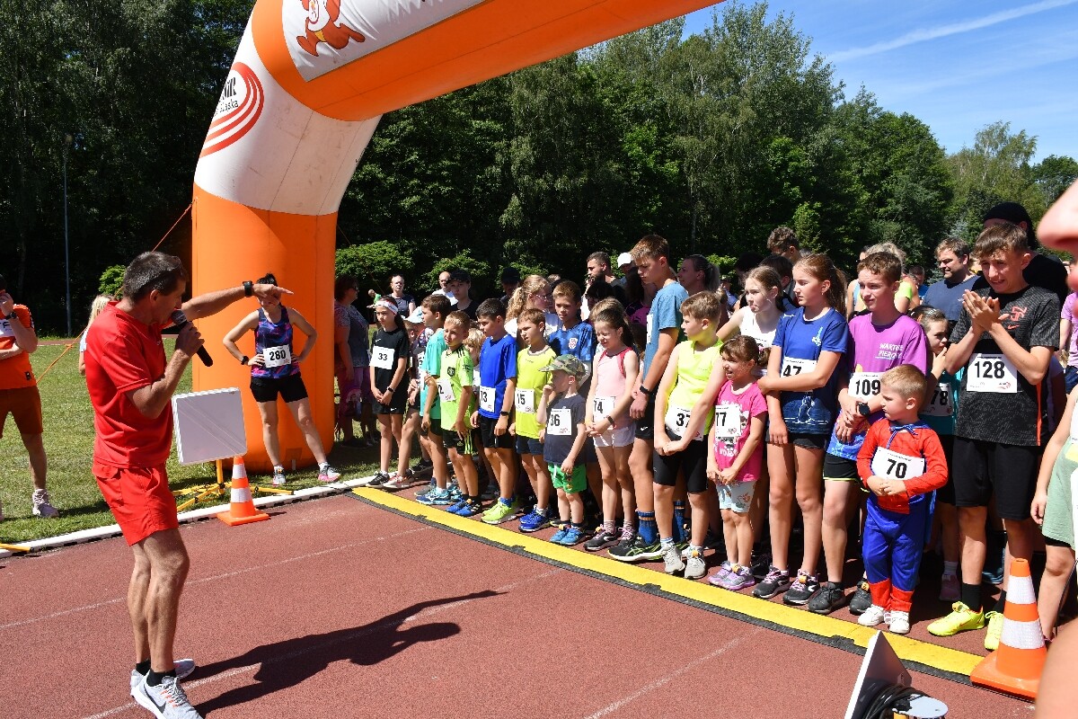 Rudzianie po raz czwarty w tym roku wzięli udział w Biegu Wiewiórki! / fot. Jacek Knapik