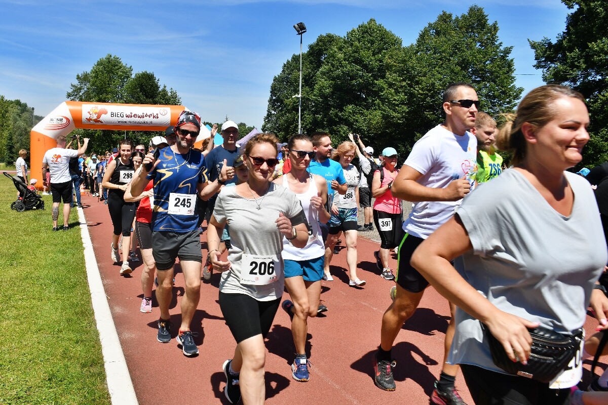 Rudzianie po raz czwarty w tym roku wzięli udział w Biegu Wiewiórki! / fot. Jacek Knapik