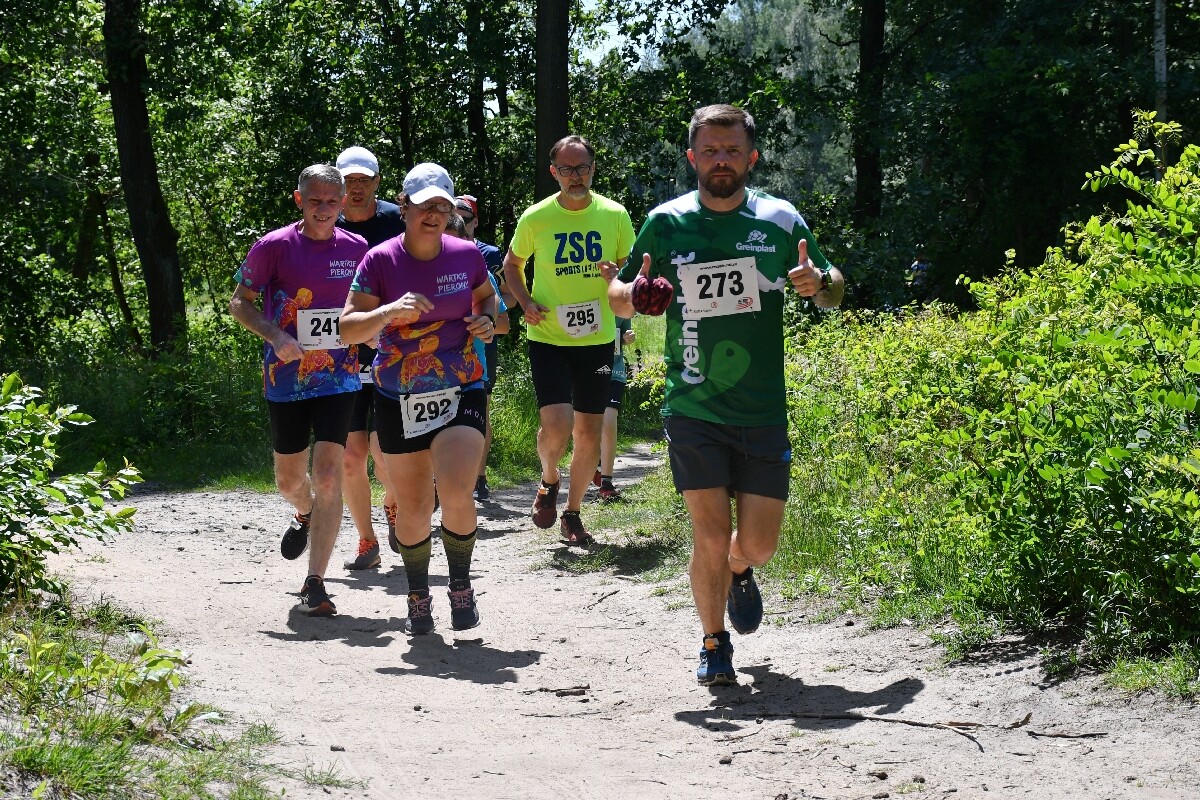 Rudzianie po raz czwarty w tym roku wzięli udział w Biegu Wiewiórki! / fot. Jacek Knapik