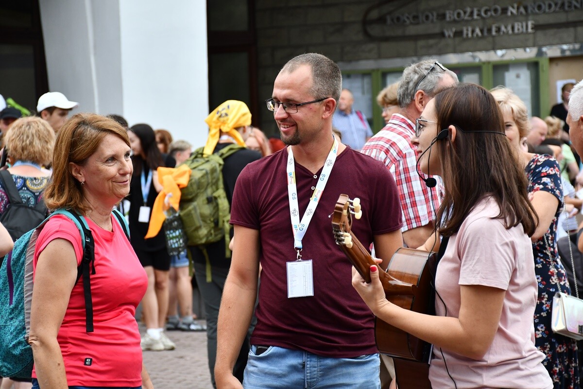 45. Halembska Pielgrzymka na Jasną Górę. / fot. Karolina Bauszek-Żurek