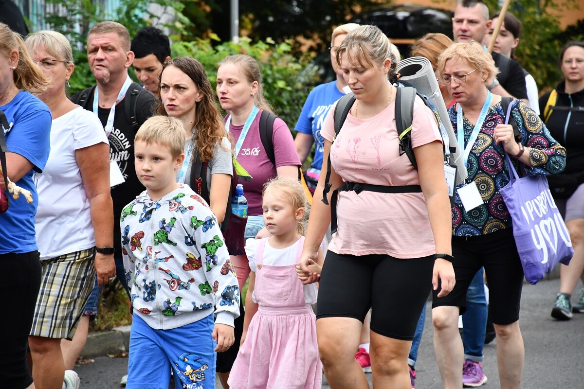 45. Halembska Pielgrzymka na Jasną Górę. / fot. Karolina Bauszek-Żurek