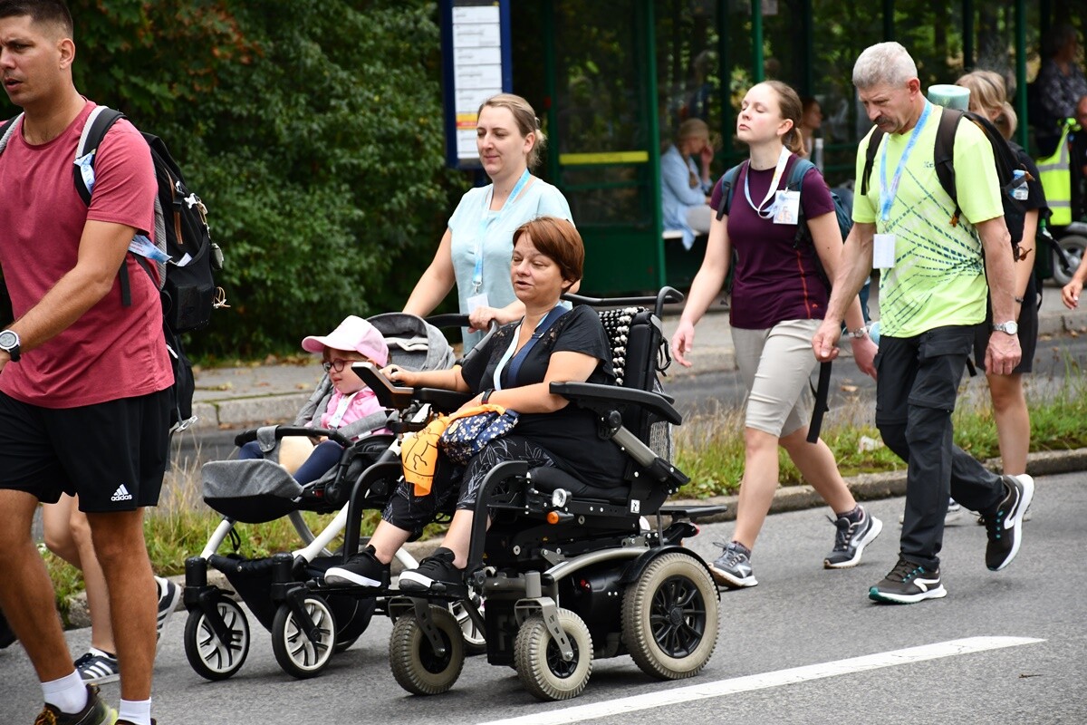 45. Halembska Pielgrzymka na Jasną Górę. / fot. Karolina Bauszek-Żurek