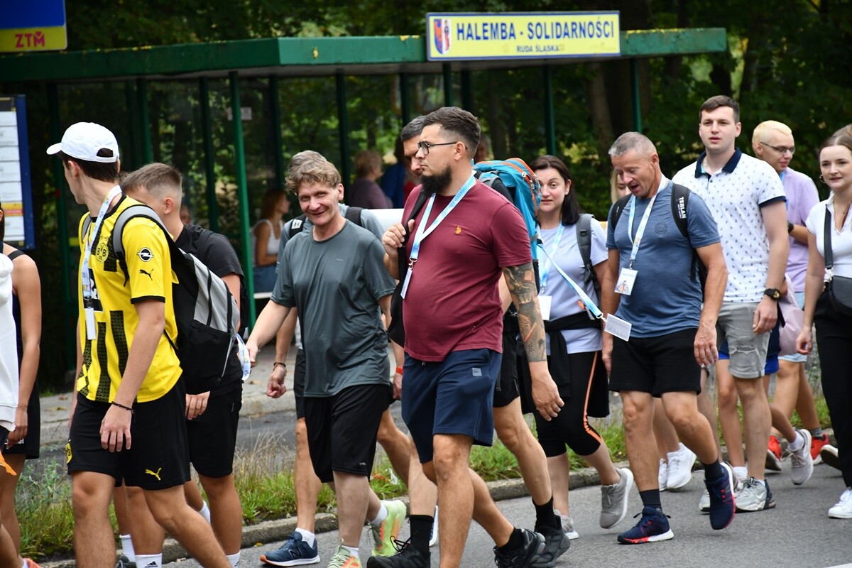 45. Halembska Pielgrzymka na Jasną Górę. / fot. Karolina Bauszek-Żurek