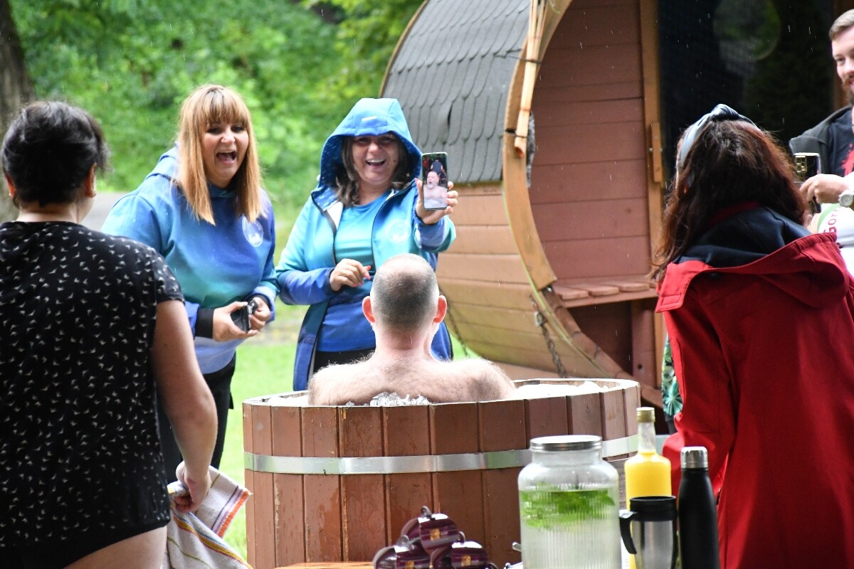 Dziś pogoda nie dopisała. Kulanie na Lufcie tym razem pod zadaszeniem! / fot. Jacek Knapik