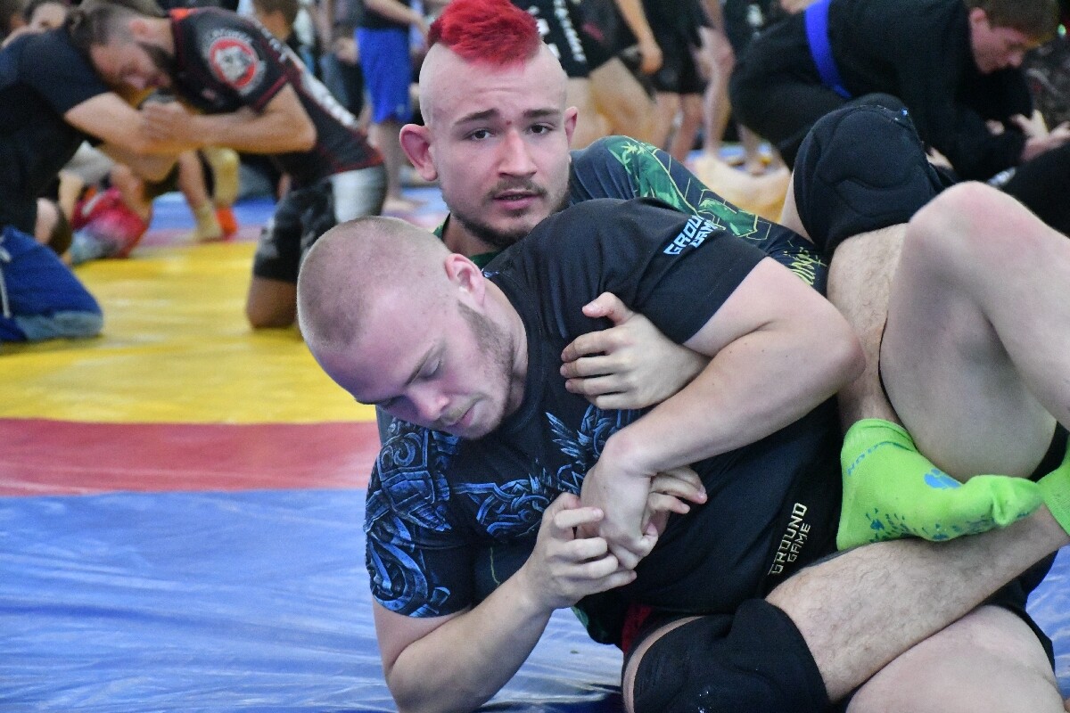 Dziś pogoda nie dopisała. Kulanie na Lufcie tym razem pod zadaszeniem! / fot. Jacek Knapik