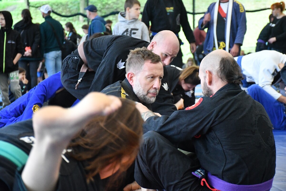 Dziś pogoda nie dopisała. Kulanie na Lufcie tym razem pod zadaszeniem! / fot. Jacek Knapik