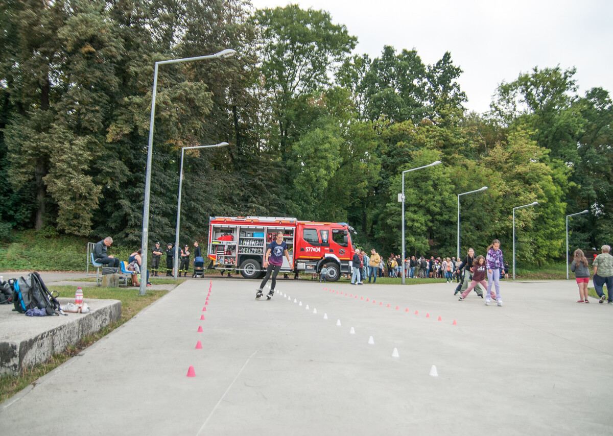 Tydzień temu była impreza przy kościele pw. Świętego Michała Archanioła, teraz przyszła pora na imprezę plenerową na orzegowskiej Burloch Arenie.