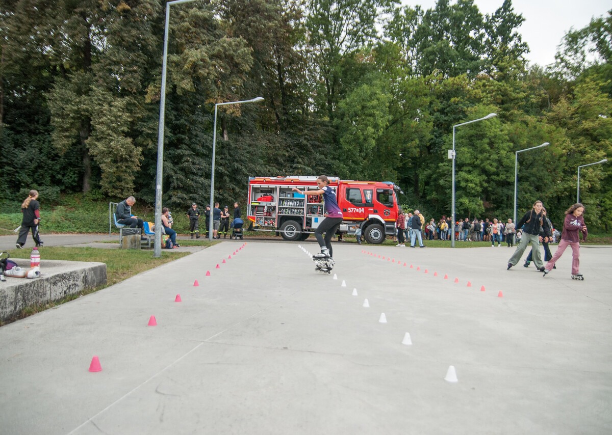 Tydzień temu była impreza przy kościele pw. Świętego Michała Archanioła, teraz przyszła pora na imprezę plenerową na orzegowskiej Burloch Arenie.