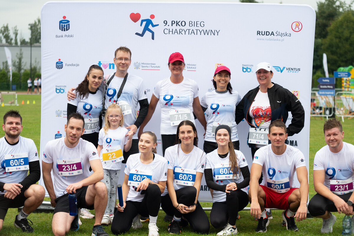 9. PKO Bieg Charytatywny w Rudzie Śląskiej. Uczestnicy pobiegli w szczytnym celu [ZDJĘCIA] / fot. Marek i Krzysztof Faber