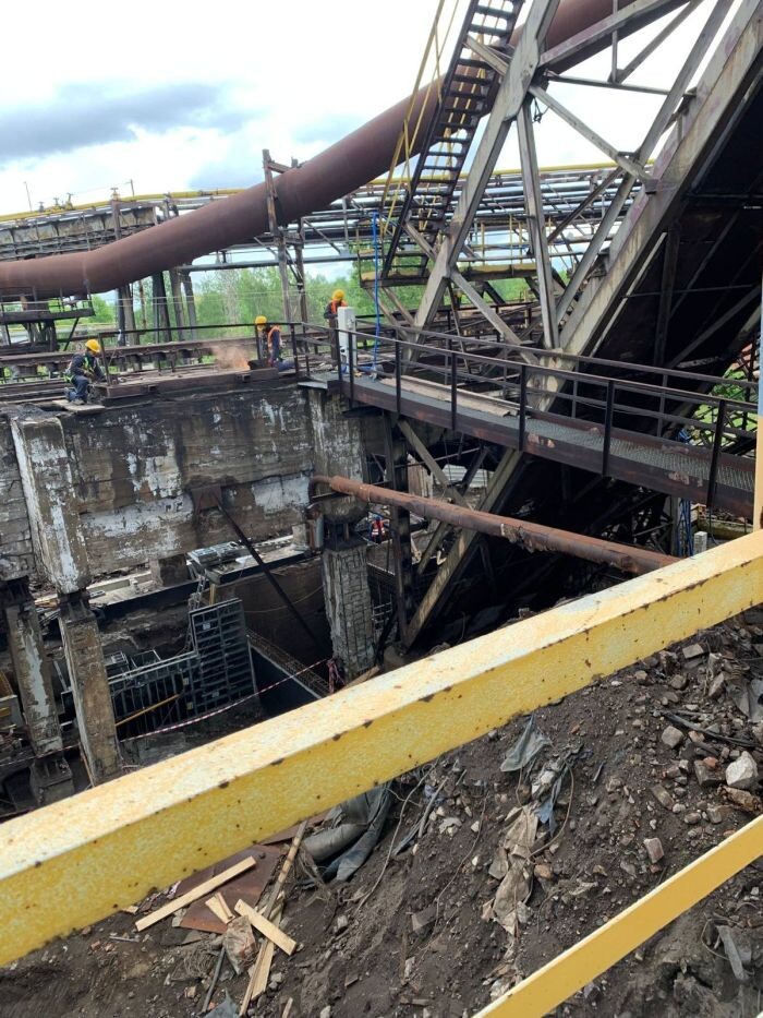 Prace przy adaptacji Wielkiego Pieca przebiegają zgodnie z planem/fot. FB Michał Pierończyk