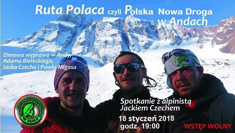 Alpinista Jacek Czech opowie o swojej wyprawie