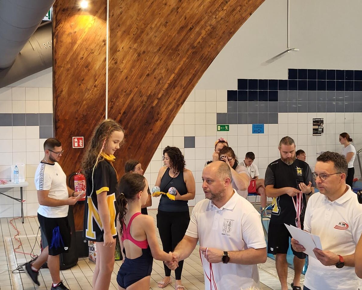 Amatorskie i Otwarte Mistrzostwa Rudy Śląskiej w Pływaniu zgromadziły 250 uczestników / fot. MOSiR