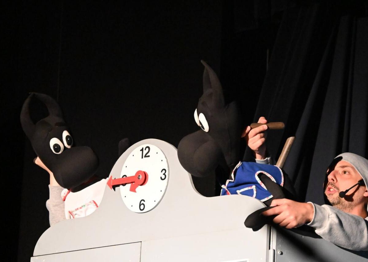 „Beboki” w MDK w Rudzie Śląskiej zachwyciły najmłodszych/ fot. Michał Pierończyk FB