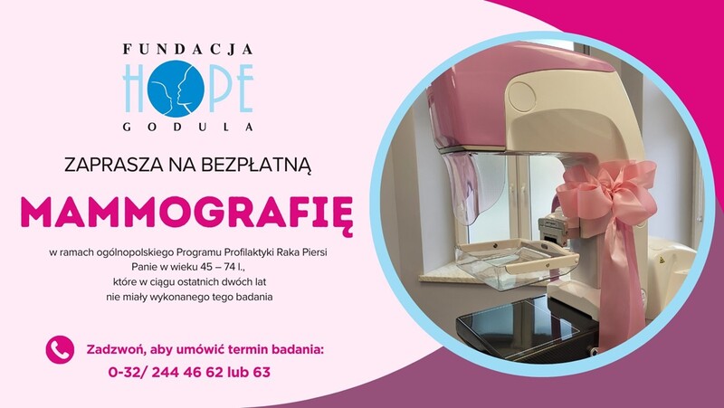 Bezpłatne badania mammograficzne w Rudzie Śląskiej – Program profilaktyki raka piersi