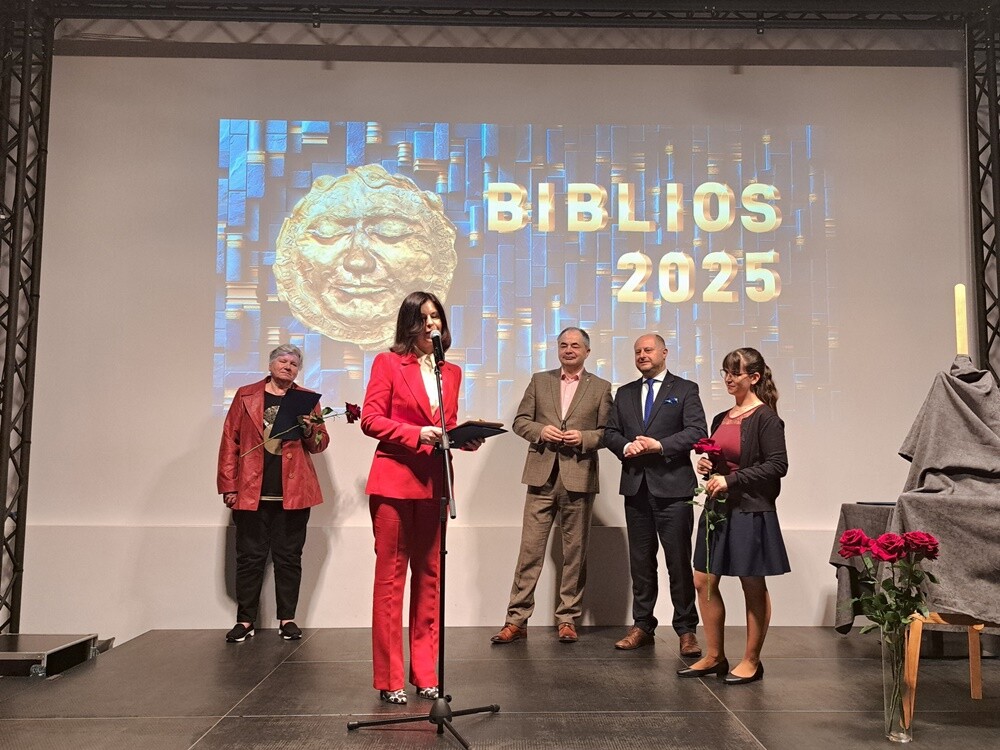 Wczoraj 7 maja, z okazji Dnia Bibliotekarza, odbyła się gala, podczas której wręczono prestiżowe nagrody "Bibliosy 2025". / fot. UM Ruda Śląska