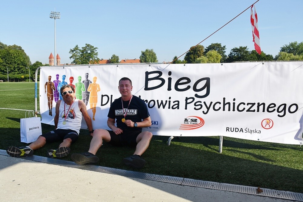 Po raz dziewiąty w Rudzie Śląskiej odbył się „Bieg – marsz dla zdrowia psychicznego”. fot. Jacek Knapik