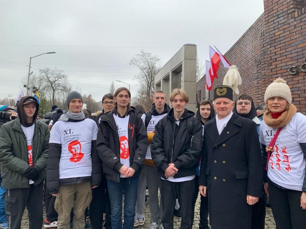 XI Bieg Dziewięciu Górników/ fot. FB Michał Pierończyk, FB SPS 15, FB SP 27, FB ZS nr 5