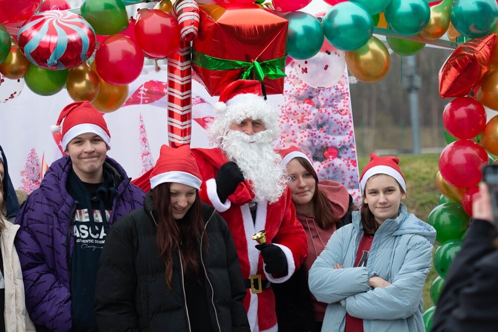 Bieg Mikołajów 2024 w Rudzie Śląskiej. / fot. Marek Faber