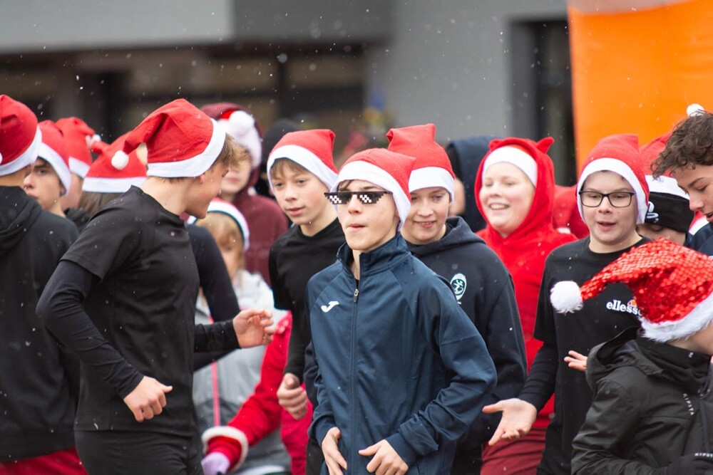 Bieg Mikołajów 2024 w Rudzie Śląskiej. / fot. Marek Faber