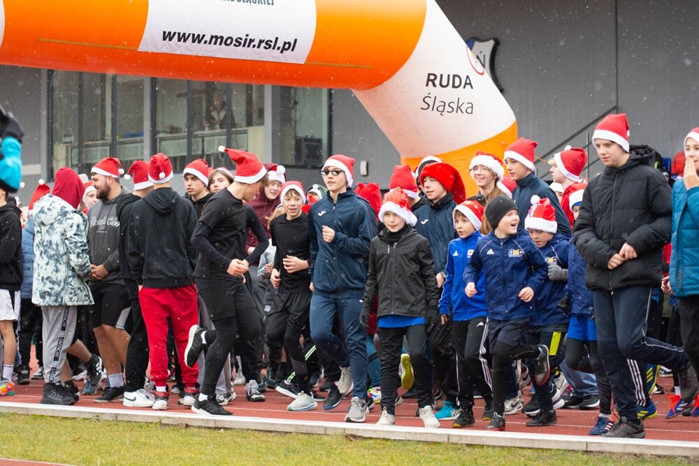 Bieg Mikołajów 2024 w Rudzie Śląskiej. / fot. Marek Faber