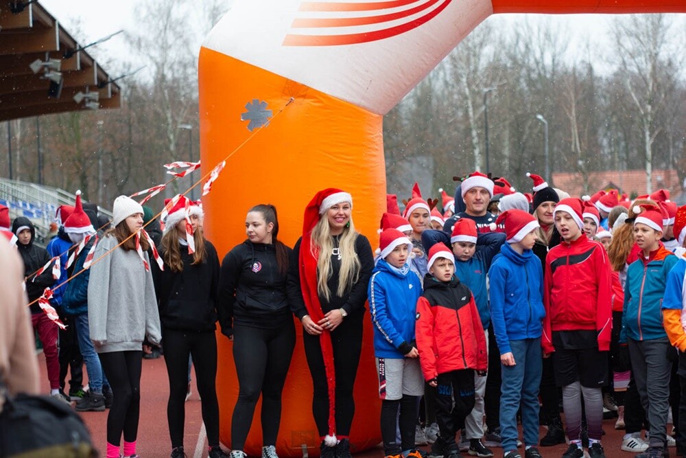 Bieg Mikołajów 2024 w Rudzie Śląskiej. / fot. Marek Faber