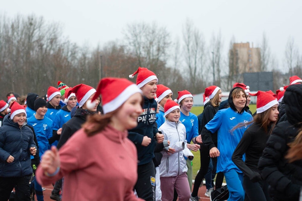 Bieg Mikołajów 2024 w Rudzie Śląskiej. / fot. Marek Faber