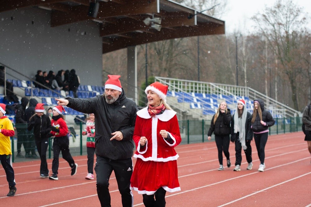 Bieg Mikołajów 2024 w Rudzie Śląskiej. / fot. Marek Faber