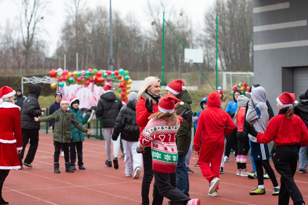 Bieg Mikołajów 2024 w Rudzie Śląskiej. / fot. Marek Faber