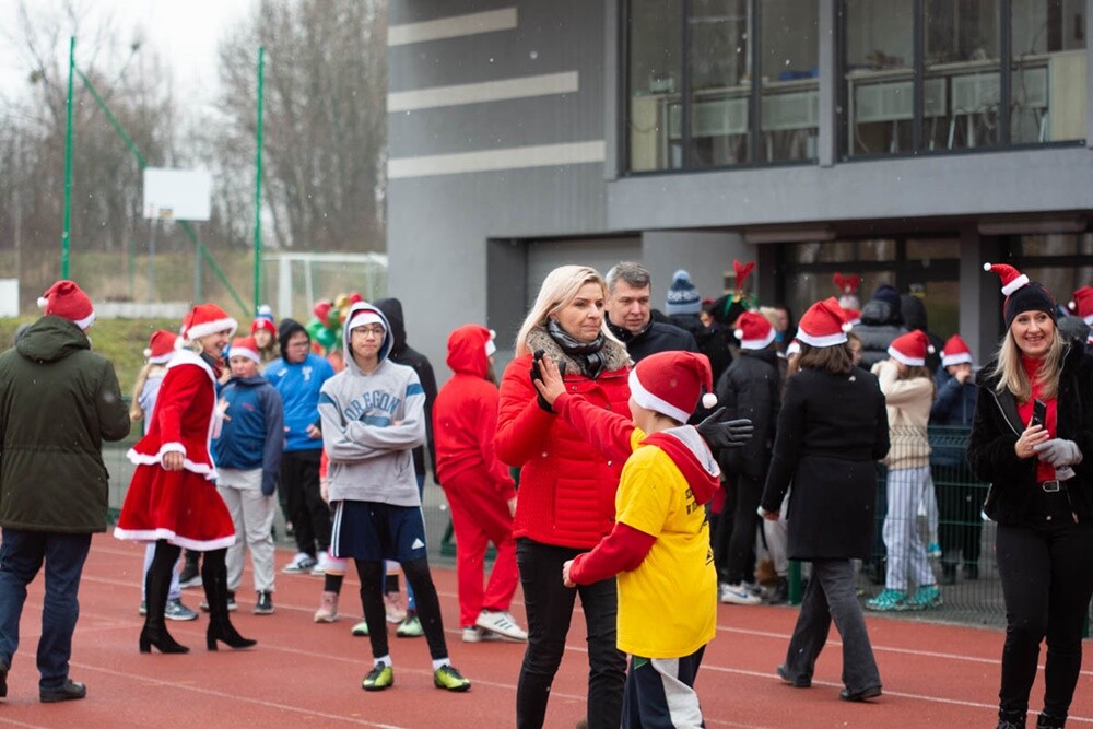 Bieg Mikołajów 2024 w Rudzie Śląskiej. / fot. Marek Faber