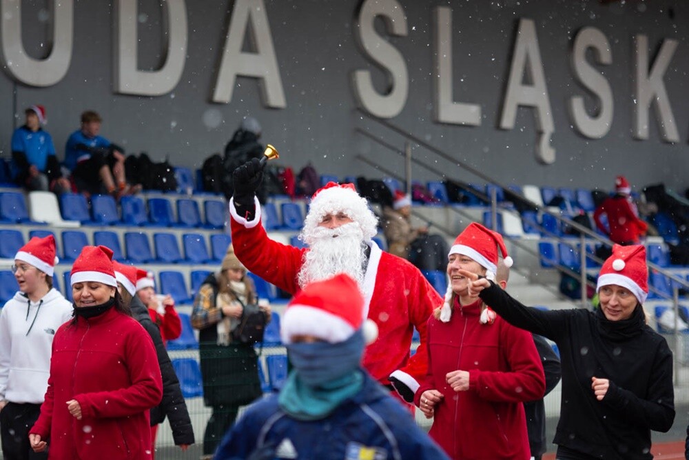 Bieg Mikołajów 2024 w Rudzie Śląskiej. / fot. Marek Faber