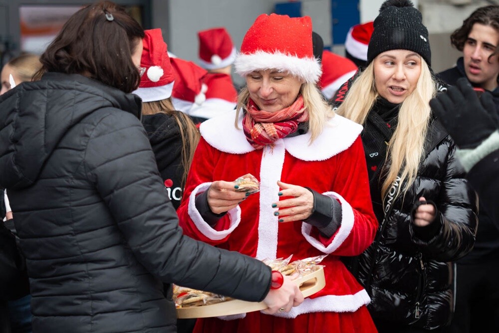 Bieg Mikołajów 2024 w Rudzie Śląskiej. / fot. Marek Faber