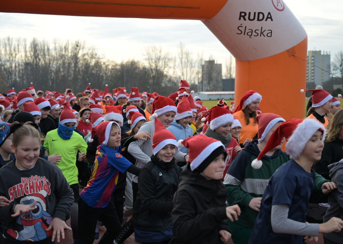 Bieg Mikołajów. / fot Marek Faber