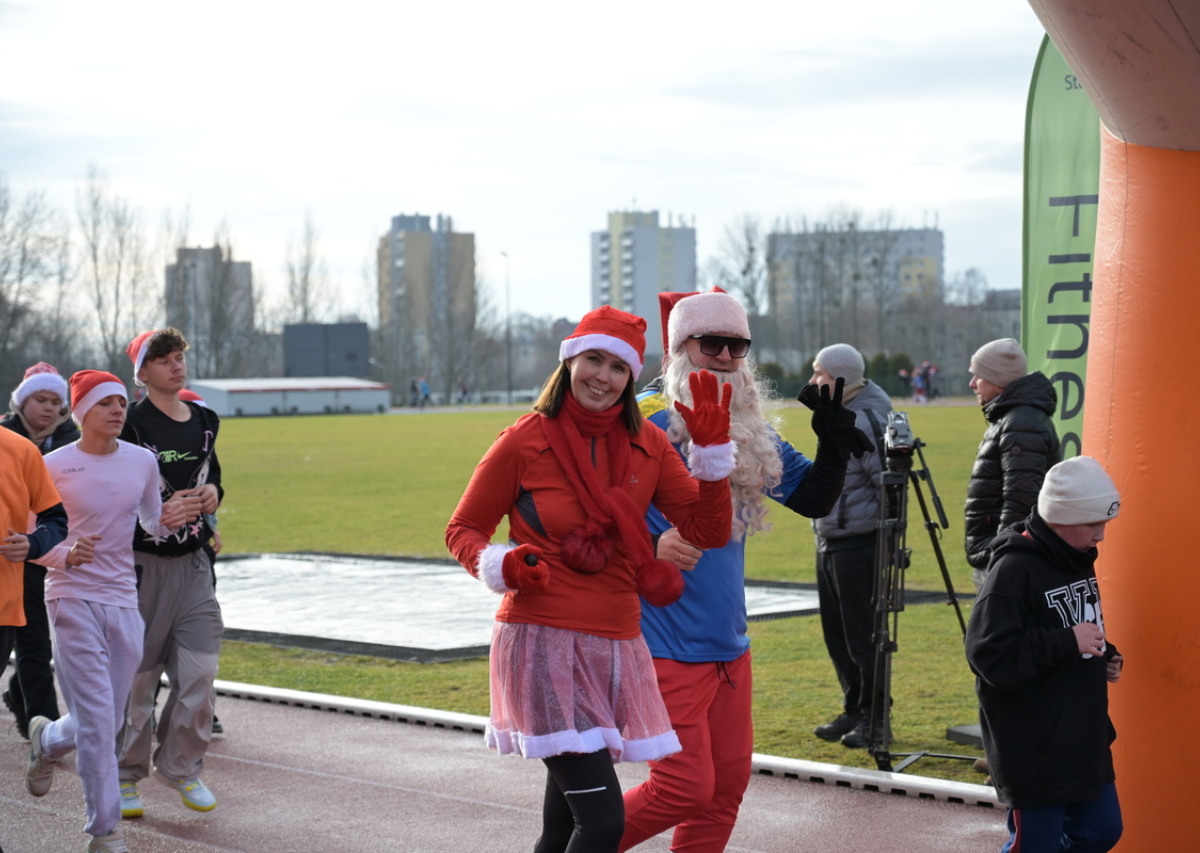 Bieg Mikołajów. / fot Marek Faber