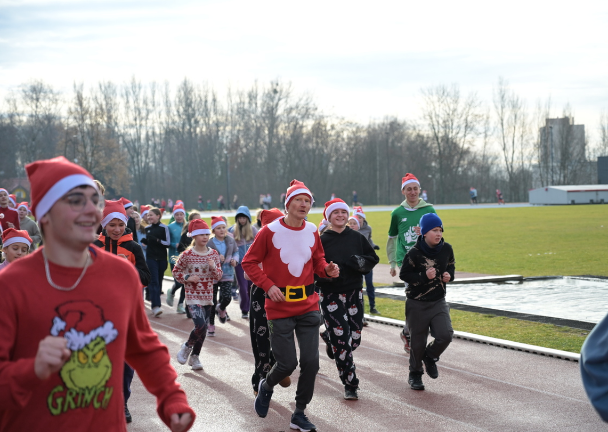 Bieg Mikołajów. / fot Marek Faber