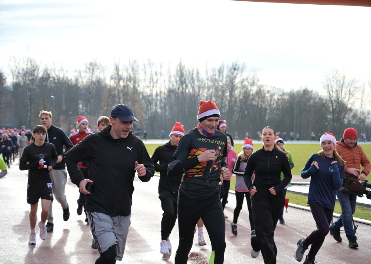 Bieg Mikołajów. /fot. Marek Faber