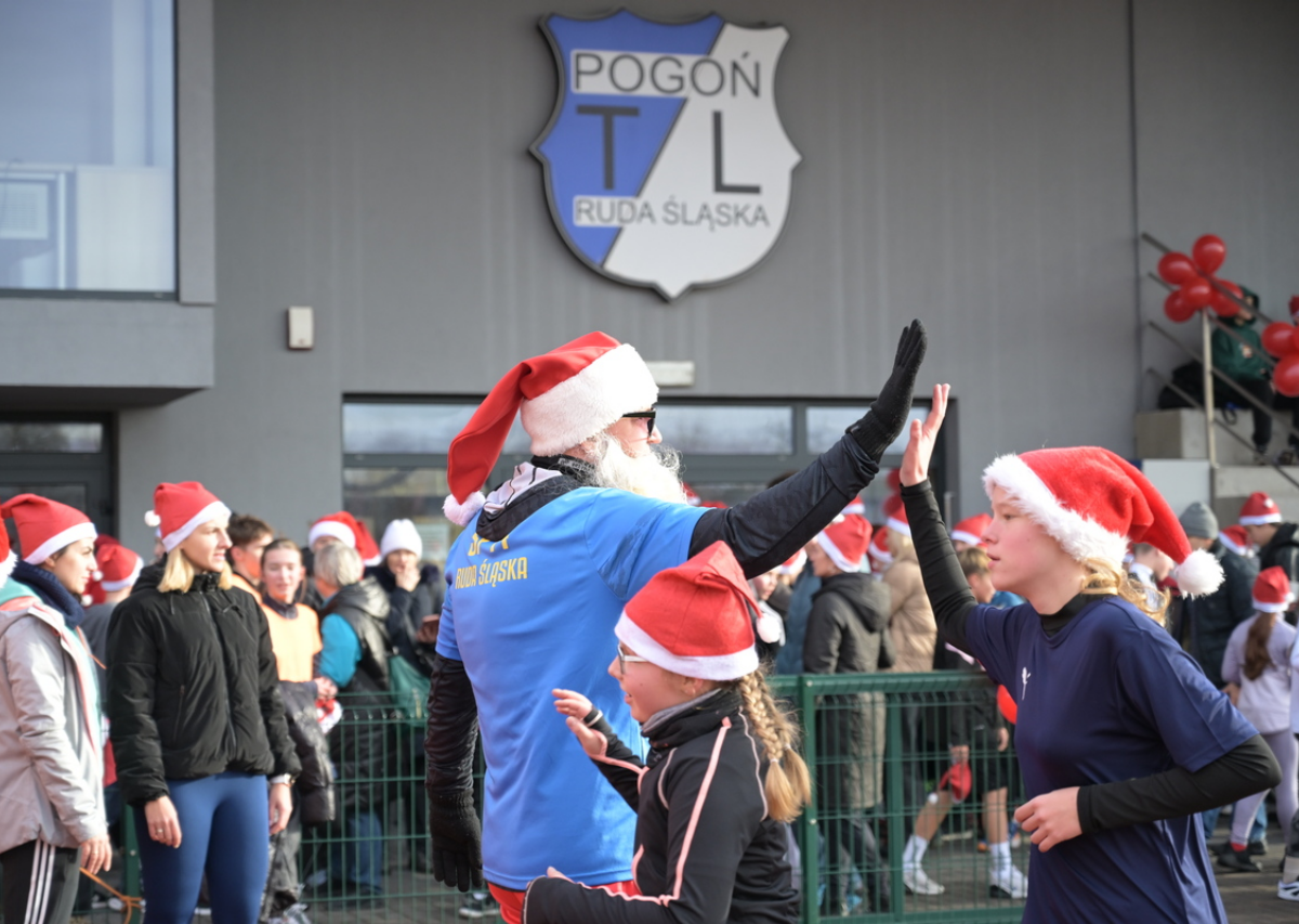 Bieg Mikołajów. /fot. Marek Faber