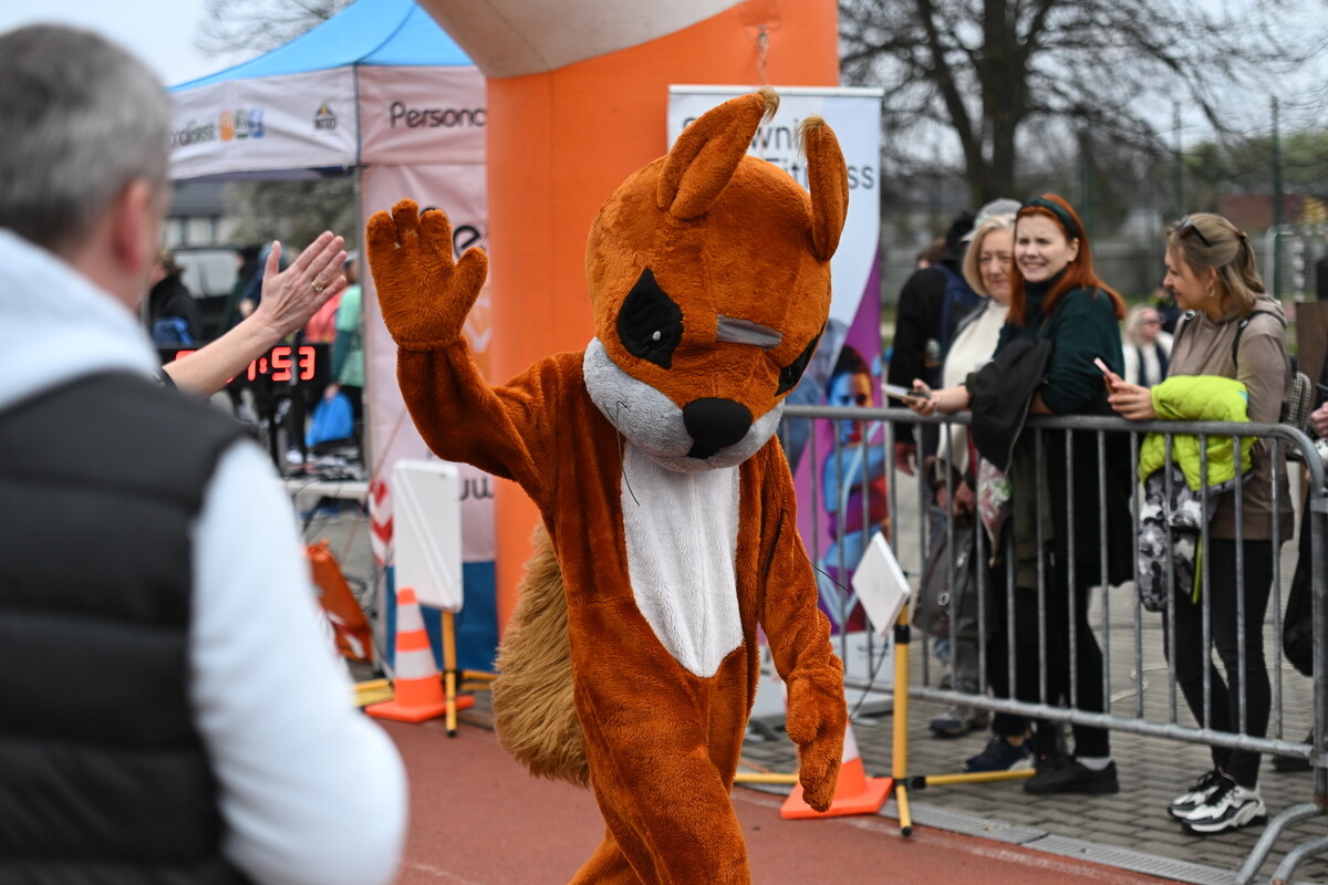 Rudzianie po raz kolejny pobiegli z wiewiórką! Za nami kwietniowa edycja biegu / fot. Krzysztof Faber