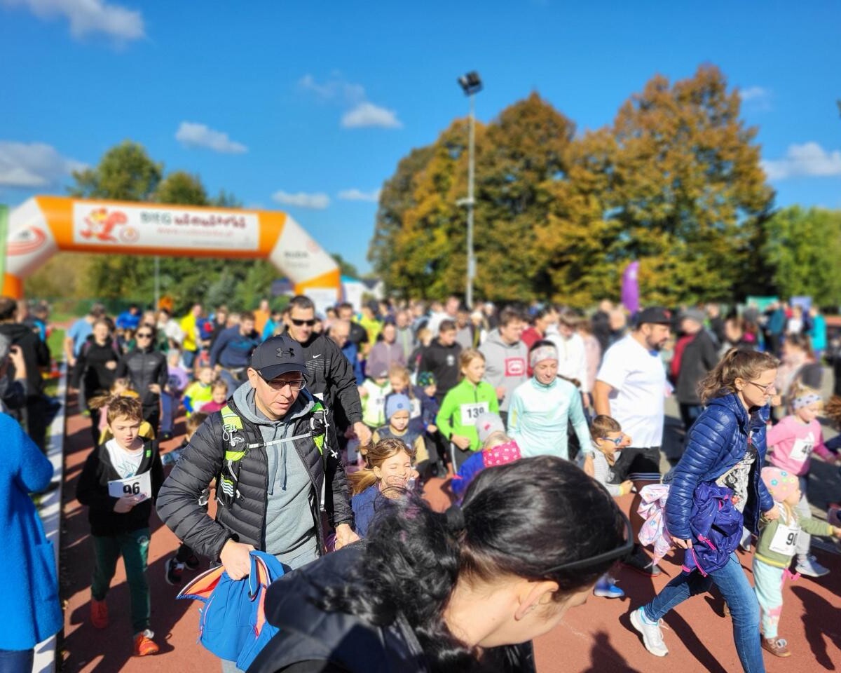 Za nami październikowy Bieg Wiewiórki / fot. MOSiR Ruda Śląska FB